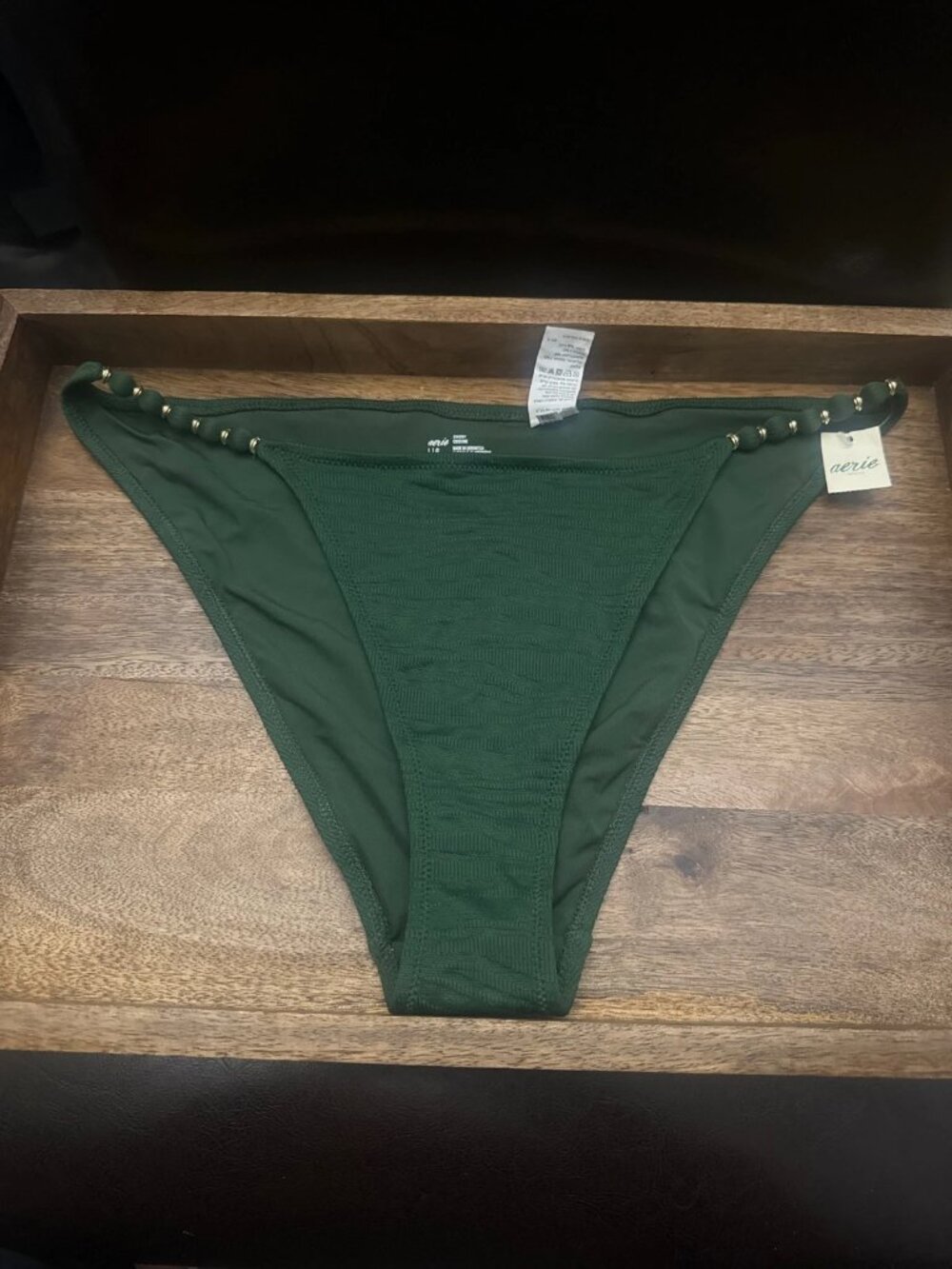 Ladies Large Forest Green Bikini Bottom
